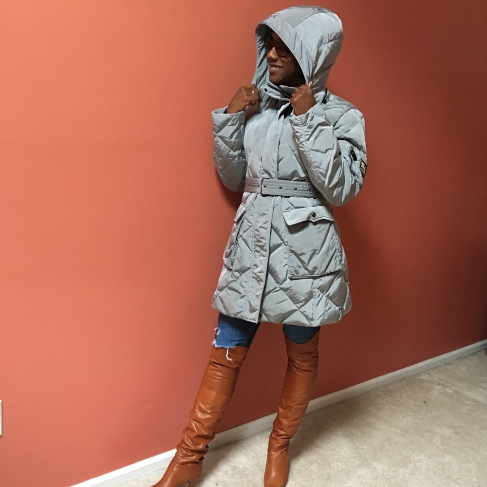 Burberry quilted coat - Picture 3 of 8